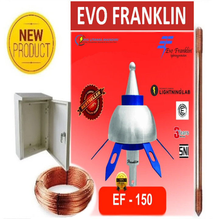 Penangkal Petir Evo Franklin EF
