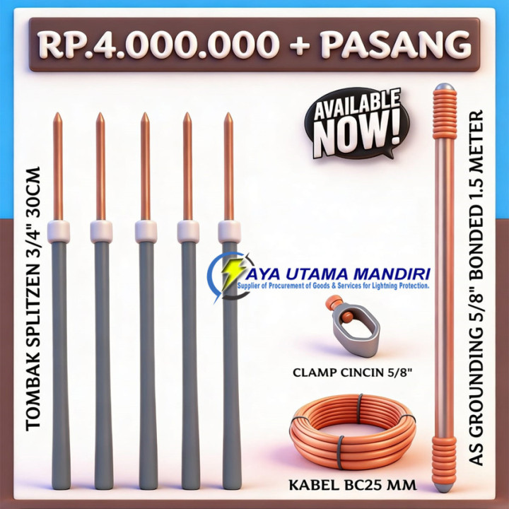 Penangkal Petir 6 AIP/Tombak