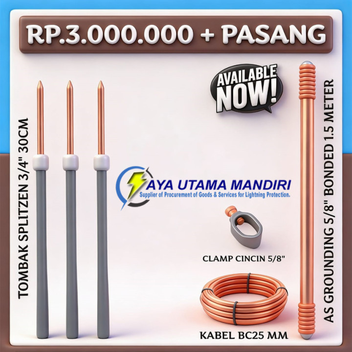 Penangkal Petir 4 AIP/Tombak