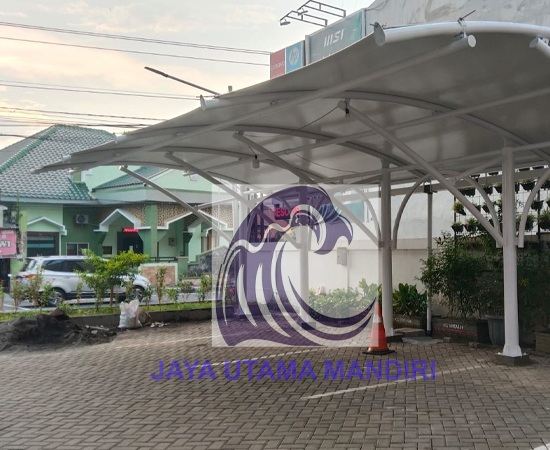 Kanopi Membran Jemuran Pakaian di Jakarta Selatan
