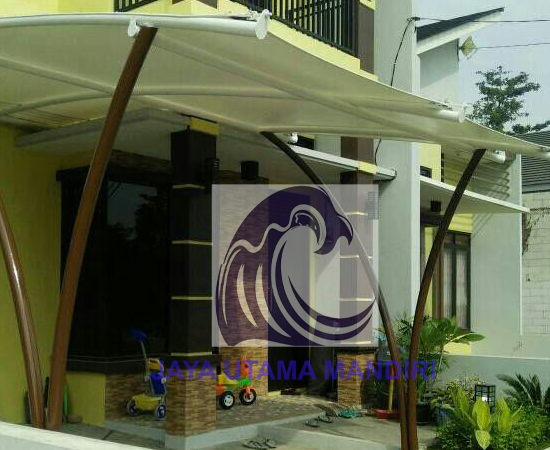 Kanopi membran Area Parkir Manor Building Jakarta Barat - Kanopi membran